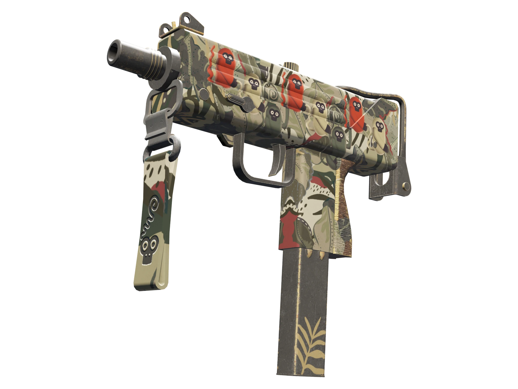 MAC-10 | Monkeyflage